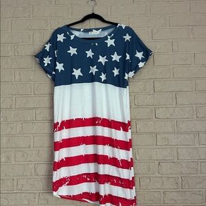 USA T Shirt Dress
